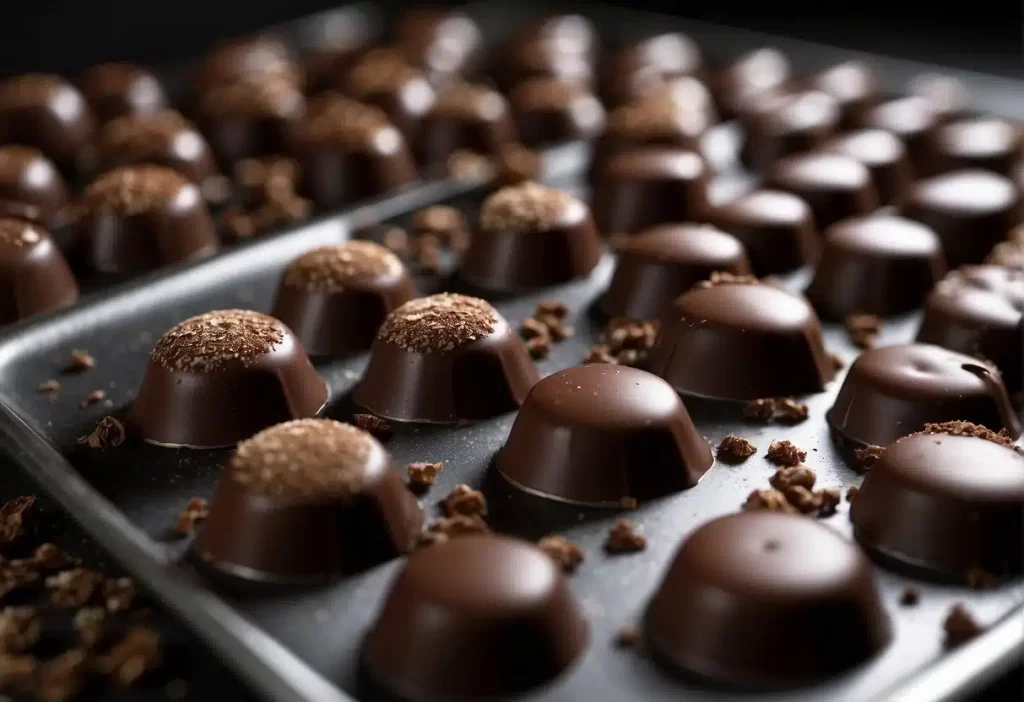 how to make mushroom chocolate bars